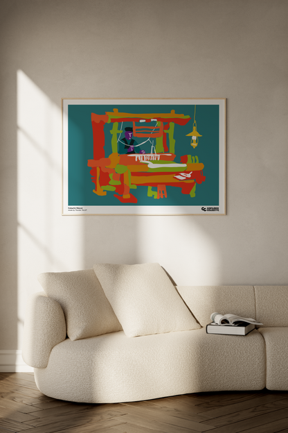 Colourful Weaver (Van Gogh Reimagined)